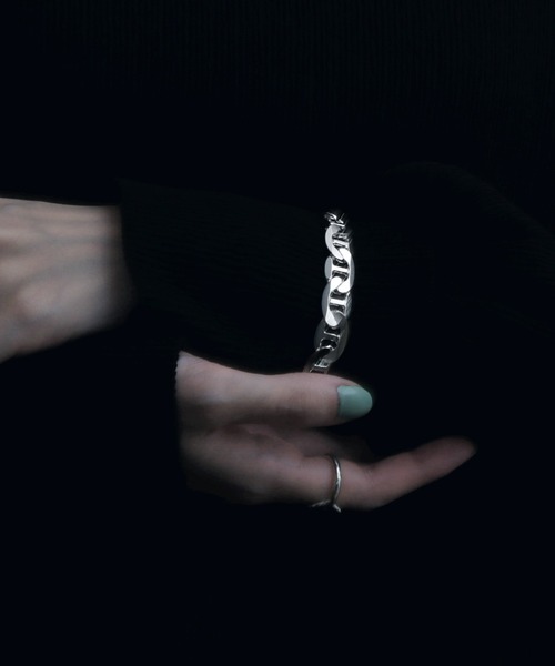 YArKA ブレスレット 「YArKA/ヤーカ」flat marina(anchor) chain