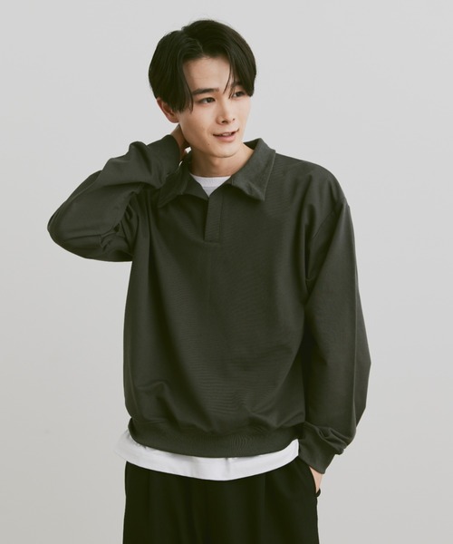 flaner トレーナー スウェット Loose skipper sweat / ルーズ