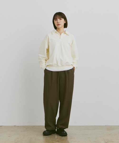 flaner トレーナー スウェット Loose skipper sweat / ルーズ
