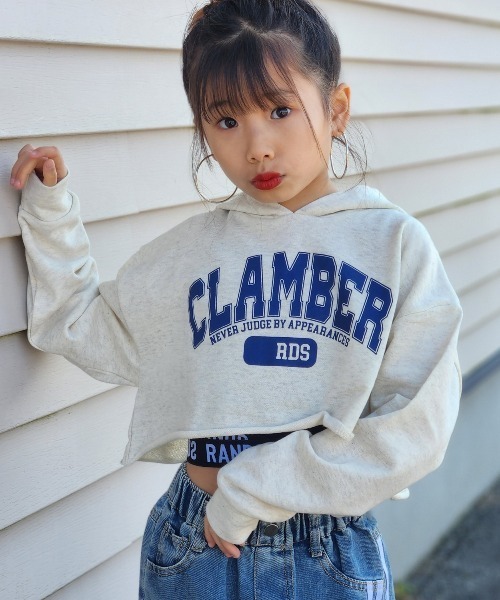 RandS パーカー CLAMBERpt カットオフPK キッズ 子供服 女の子
