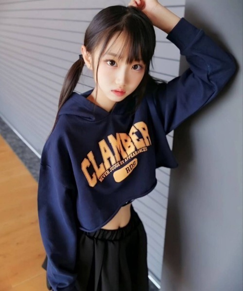 RandS パーカー CLAMBERpt カットオフPK キッズ 子供服 女の子
