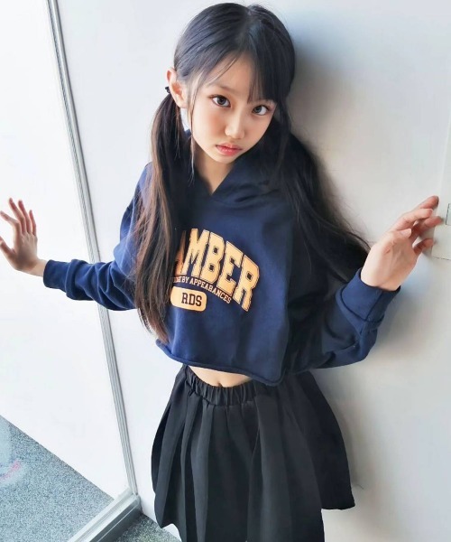 RandS パーカー CLAMBERpt カットオフPK キッズ 子供服 女の子