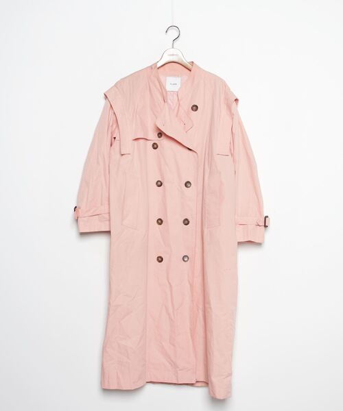 CLANE」 トレンチコート 1 ピンク レディース : 80575431 : ZOZOTOWN  