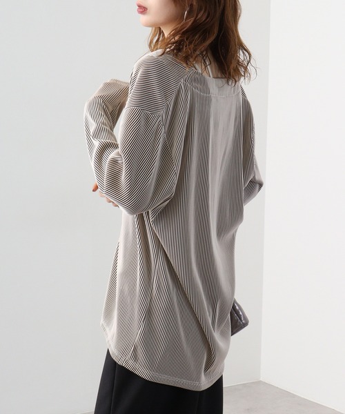 EVOLUTION（エボリューション） カーディガン Pleated mode cardigan