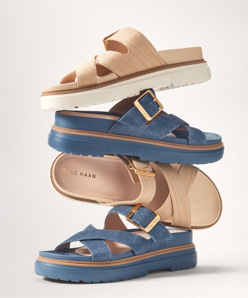 ❣️美品❣️COLE HAAN コールハーン フラヤ スライド サンダル 24 COLE HAAN コールハーン Colehaan フラヤ スライド サンダル