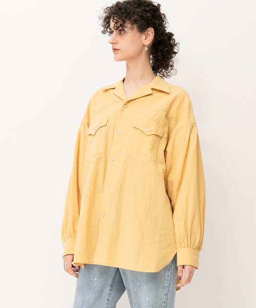 ブラウス シャツ ウエスタンチャンキーシャツ レディース