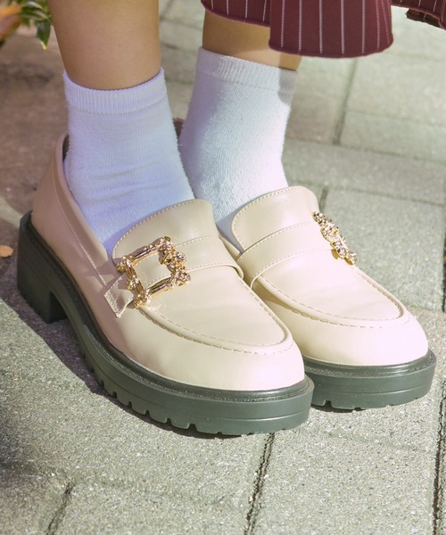 axes femme（アクシーズ ファム） パンプス バックルデザイン
