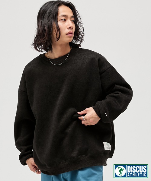 DISCUS / スウェット/XL/コットン/BLK DISCUS ATHLETIC（ディスカス アスレチック） トレーナー スウェット