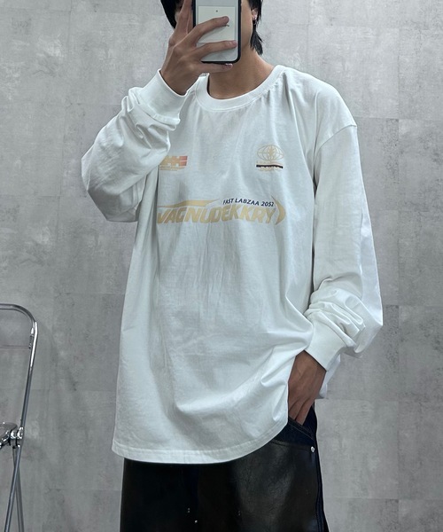 B.R.U tシャツ プリントグラフィック長袖Tシャツ メンズ