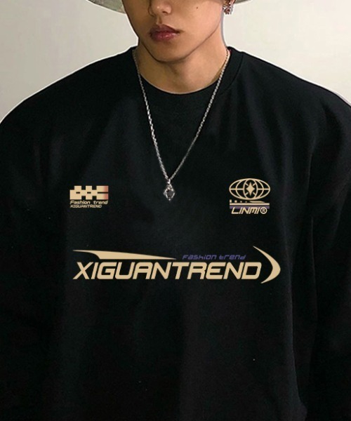 B.R.U tシャツ プリントグラフィック長袖Tシャツ メンズ