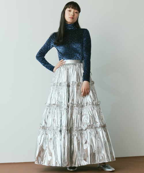 perna フリルたティアードスカート PERNA スカート フリルティアードスカート : ZOZOTOWN Yahoo!店 - 通販