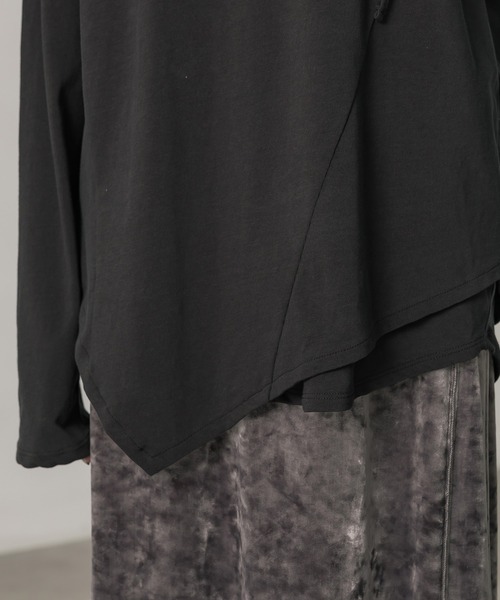 PUBLIC TOKYO tシャツ レイヤードホルターTOP レディース