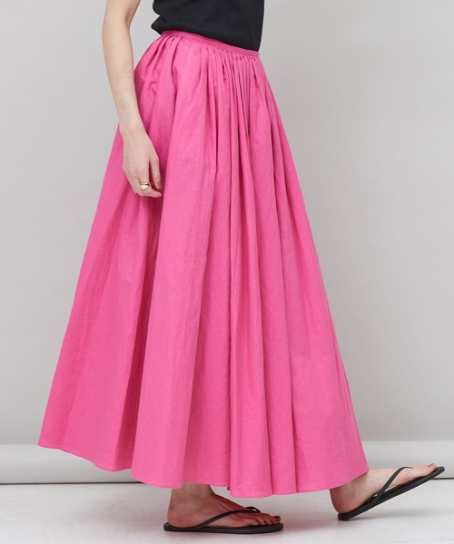 Curensology」 ロングスカート 36 ピンク レディース : 86356431  