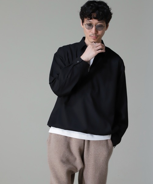 NANO universe（ナノ・ユニバース） CARREMAN ハーフジップバルーン