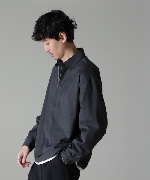 NANO universe（ナノ・ユニバース） CARREMAN ハーフジップバルーン