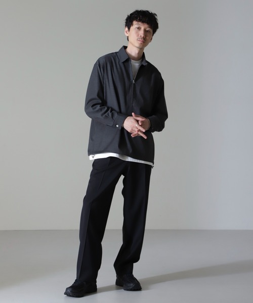 NANO universe（ナノ・ユニバース） CARREMAN ハーフジップバルーン