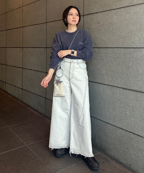 CONVERSE TOKYO ワイドパンツ ジーンズ デニム デニムパンツ 「HL
