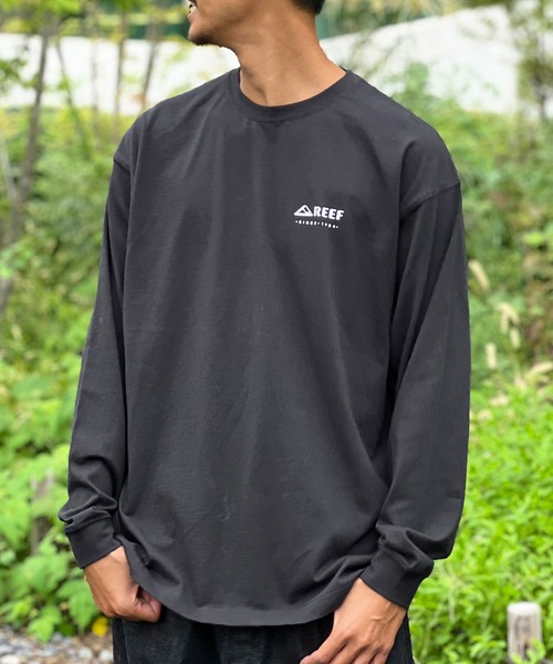 tシャツ REEF/リーフ 長袖Tシャツ/ロンティ バックプリント RFTEM24-M03 メンズ レディース | REEF