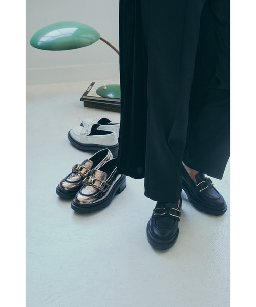 Clarks フラット バレエ ローファー ブラック スニーカー CL915BW10137_q_thumbM.jpg