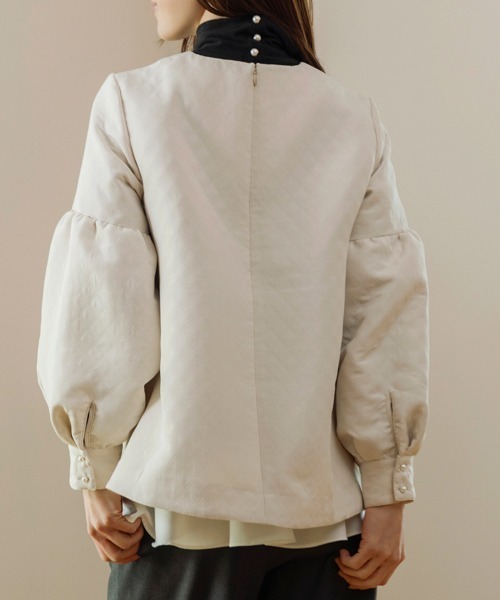 トップス Sono Sono ブラウス シャツ 「SONO/ソーノ」キルトジャカードブラウス