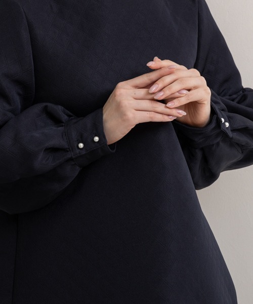 Sono ブラウス シャツ 「SONO/ソーノ」キルトジャカードブラウス