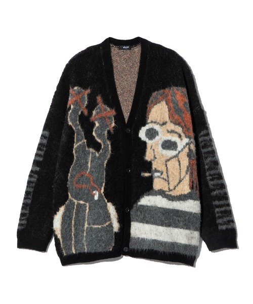 glamb グラム Weeping Man Cardigan カーディガン atftps glamb（グラム） カーディガン Weeping Man Cardigan / ウィーピング