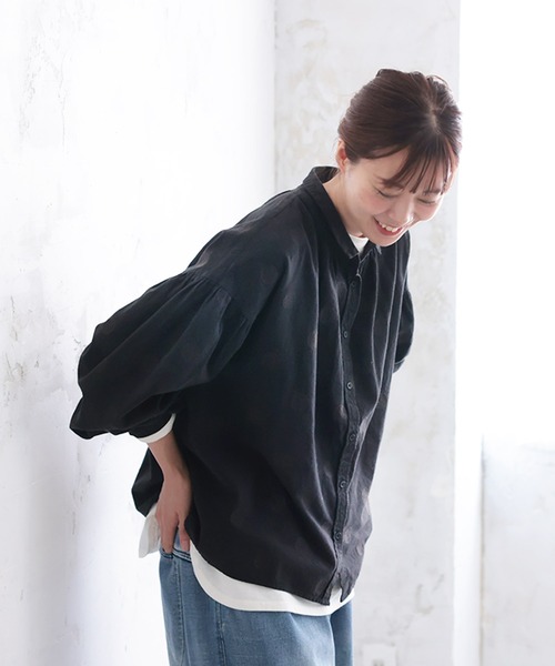 まるまる ページ♡◻️ほんのりドットな、長袖ふんわりブラウス◻️新品未使用 楽天市場】ほんのりドットな、長袖ふんわりブラウス M/L/LL/3L/4L