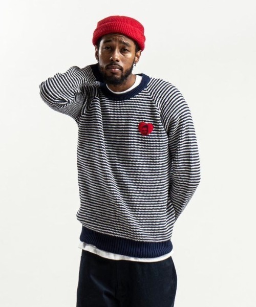 APPLEBUM」 長袖ニット X-LARGE ホワイト系その他 メンズ : 88398431 