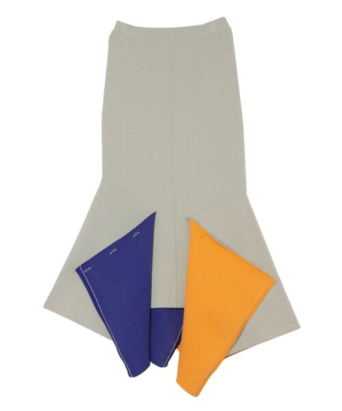 UN3D.（アンスリード） スカート MULTICOLOR 2WAY CAPE SK / マルチ