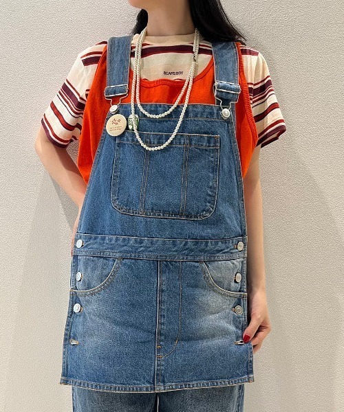 ベスト ジレ ambiance / Denim Apron レディース
