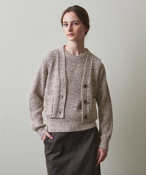 STEVEN ALAN ベスト ジレ 「Steven Alan」メランジ テープヤーン