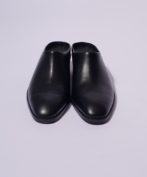 【良品】Lui's ルイス ヒールオペラシューズ 黒 レザー サイズ41 セール】ヒールオペラシューズ（ローファー）｜Lui's（ルイス