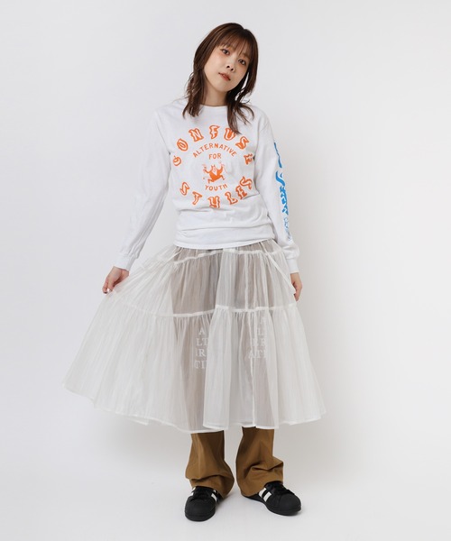 tシャツ M2418 サークルロゴロンT レディース RNA tシャツ M2418 サークルロゴロンT レディース : ZOZOTOWN