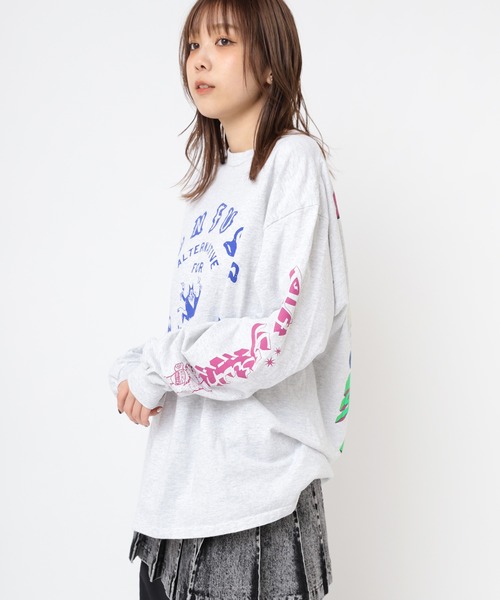 tシャツ M2418 サークルロゴロンT レディース RNA tシャツ M2418 サークルロゴロンT レディース : ZOZOTOWN