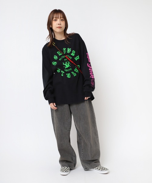 RNA tシャツ M2418 サークルロゴロンT レディース : ZOZOTOWN