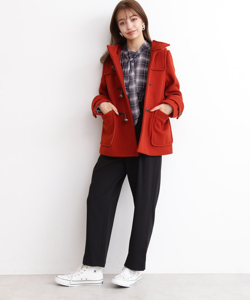 「N.（N. Natural Beauty Basic）」 ダッフルコート MEDIUM グレー レディース_画像5