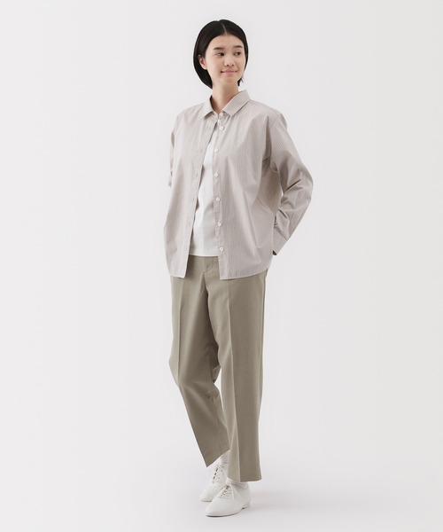 無印良品 パンツ 婦人 撥水 テーパードパンツ レディース