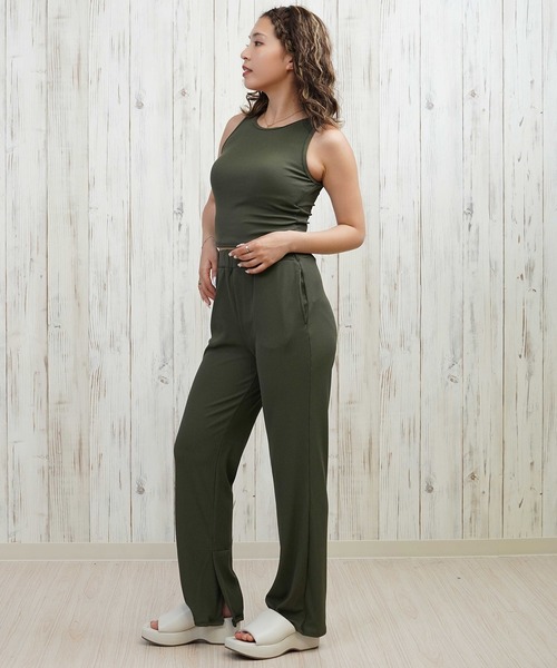 room306 水陸両用　水着　ビーチウェア　セパレート　セットアップ room306 CONTEMPORARY / Front Gather UV Rompers