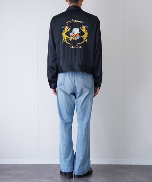 THRIFTY LOOK スカジャン THRIFTY LOOK / スリフティルック SEABEES