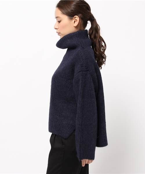 「iliann loeb」 タートルネックニット - グレー レディース_画像8