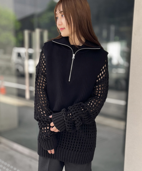 TODAYFUL 「TODAYFUL」 ベスト FREE ブラック レディース : ZOZOTOWN