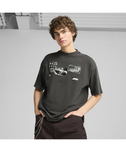 PUMA tシャツ プーマ メンズ F1 グラフィック 半袖 Tシャツ