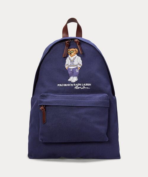 POLO RALPH LAUREN デイバック リュック Polo ベア キャンバス