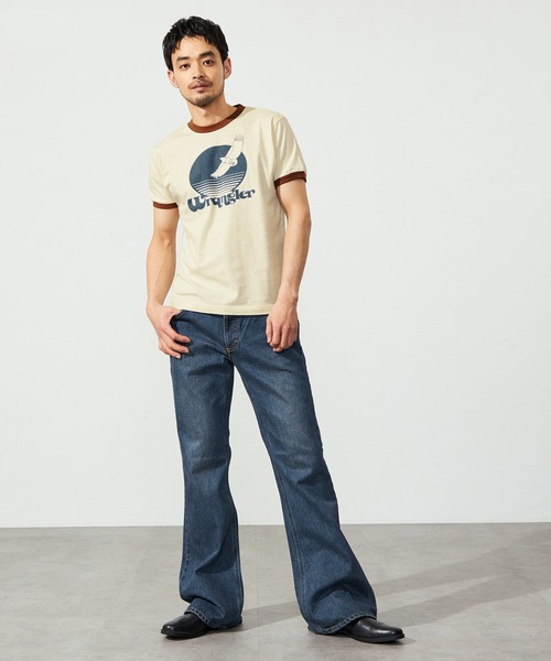 Lee tシャツ Wrangler/ラングラー リンガーTシャツ メンズ