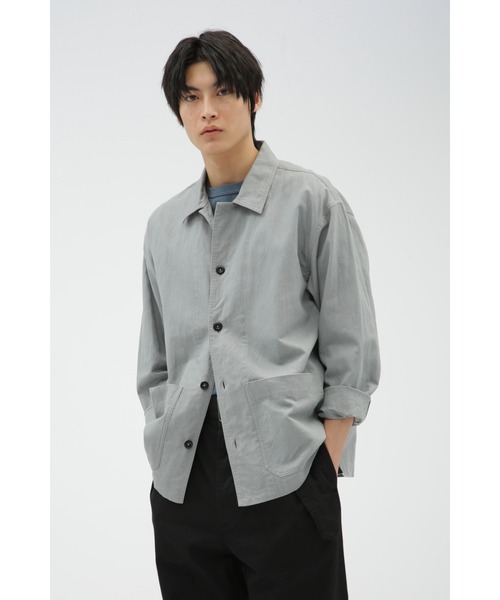 MHL. コットンシャツ MHL. シャツ COTTON HEMP OXFORD メンズ : ZOZOTOWN Yahoo!店