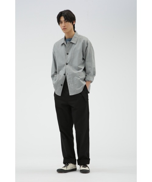 MHL. コットンシャツ MHL. シャツ COTTON HEMP OXFORD メンズ : ZOZOTOWN Yahoo!店