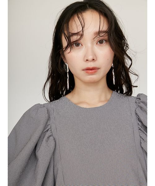 emmi ワンピース パフスリーブサッカーワンピース : ZOZOTOWN