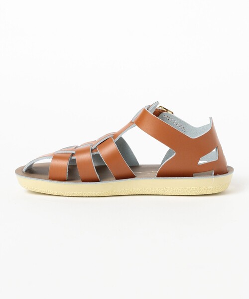 サンダル SALT WATER SANDALS / Shark ウォッシャブル レザー サンダル（約13〜19cm） キッズ 子供 男の子 女の子の画像
