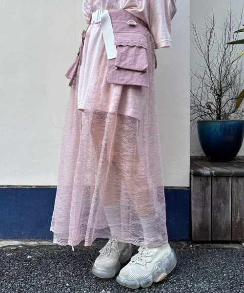candystripper ロングスカート Candy Stripper スカート LACY WRAP : ZOZOTOWN Yahoo!店 - 通販