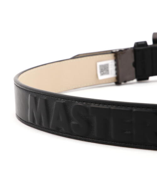 35mm型押しロゴベルト (UNISEX) | MASTER BUNNY EDITION